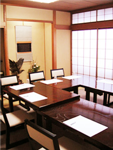 岐阜天然鮎　割烹うおそう2階お座席