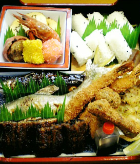 岐阜長良川天然鮎の割烹うおそうのお弁当