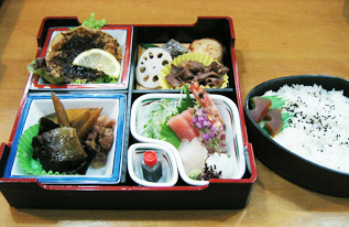 岐阜長良川天然鮎の割烹うおそうの松花堂